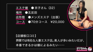 【dam060】京子さん